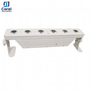 6X18W led battery wall wash light