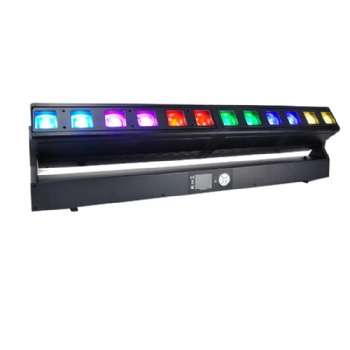 zoom wash beam 12X40W RGBW 4in1 pixel led bar moving head light